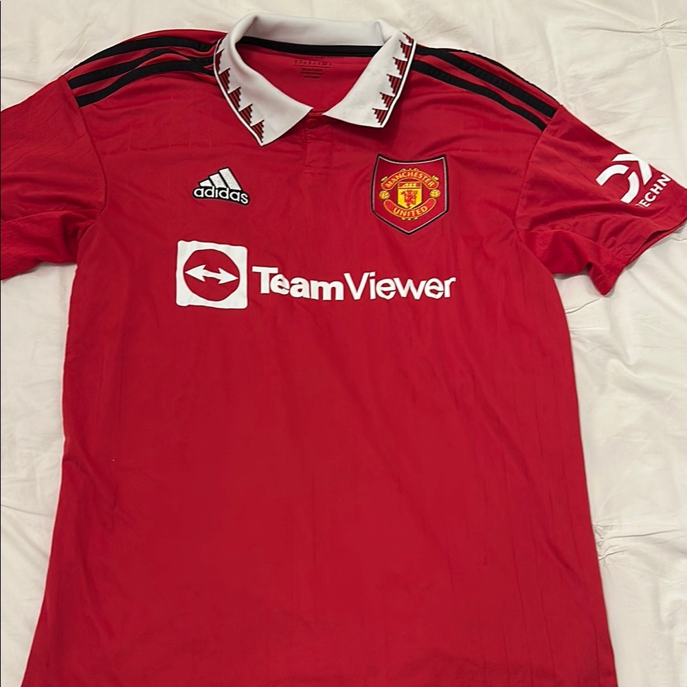 Adidas Manchester United Red Jersey
